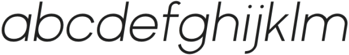 Nobel Uno Light Italic otf (300) Font LOWERCASE