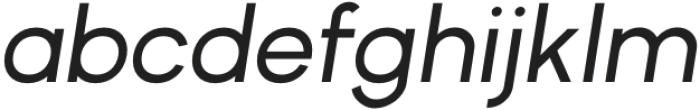 Nobel Uno Medium Italic otf (500) Font LOWERCASE