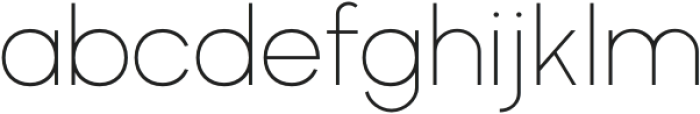 Nobel Uno Thin otf (100) Font LOWERCASE