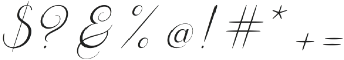 Noble Flourish Script otf (400) Font OTHER CHARS