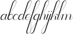 Noble Flourish Script otf (400) Font LOWERCASE