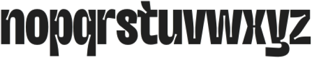 Nobulina-Inktrap otf (400) Font LOWERCASE