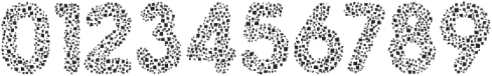 Nobumi Blot Rough otf (400) Font OTHER CHARS