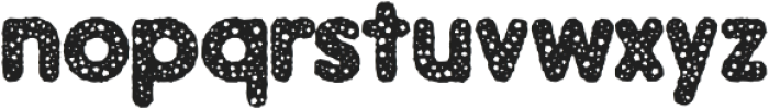 Nobumi Foamy Rough otf (400) Font LOWERCASE