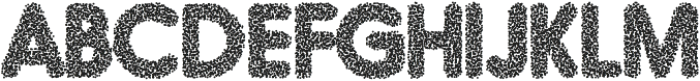Nobumi Speckle otf (400) Font UPPERCASE