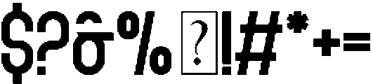 Noca otf (400) Font OTHER CHARS