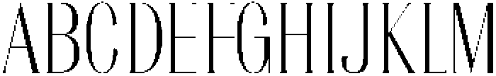 Noctaire otf (400) Font UPPERCASE
