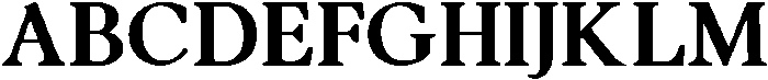Noctera Black otf (900) Font UPPERCASE