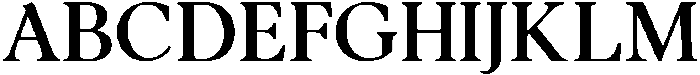 Noctera Bold otf (700) Font UPPERCASE
