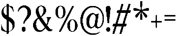 Noctera Extra Light otf (200) Font OTHER CHARS