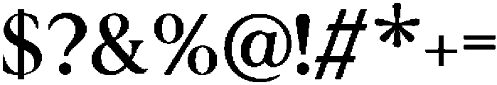 Noctera Medium otf (500) Font OTHER CHARS