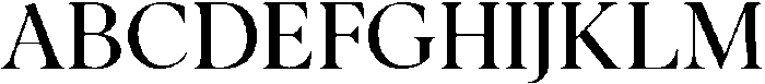 Noctera Medium otf (500) Font UPPERCASE