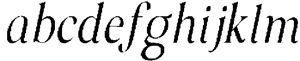 Noctera Thin Italic otf (100) FONT