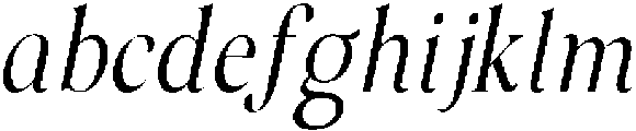 Noctera Thin Italic ttf (100) FONT