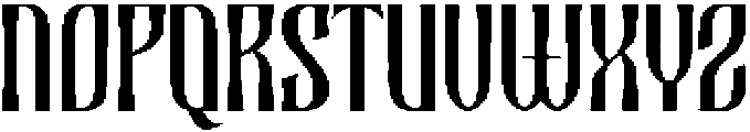 Nocthira otf (400) Font LOWERCASE