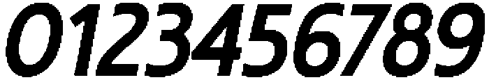 Noctiluca-BoldItalic otf (700) Font OTHER CHARS
