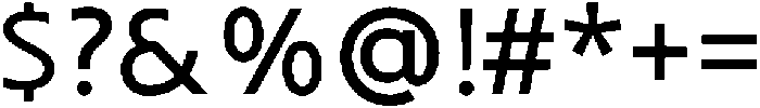 Noctiluca Medium otf (500) Font OTHER CHARS