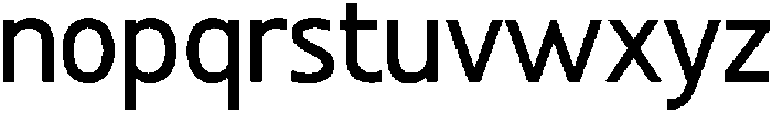 Noctiluca Medium otf (500) Font LOWERCASE