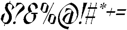 Nocture Stars Regular otf (400) Font OTHER CHARS