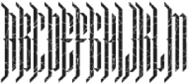 Nocturnal Texture otf (400) Font UPPERCASE