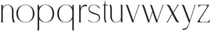 Nocturnal Thin otf (100) Font LOWERCASE