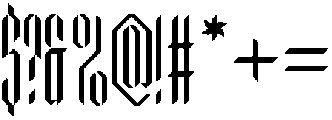 Nocturnal otf (400) Font OTHER CHARS