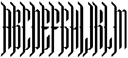 Nocturnal otf (400) Font UPPERCASE