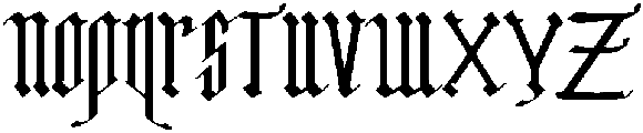 Nocturnal otf (400) Font LOWERCASE