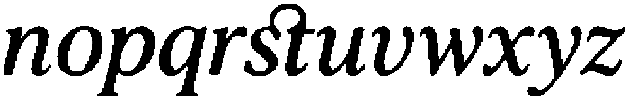 Nocturne Dramatic Serif otf (400) Font LOWERCASE