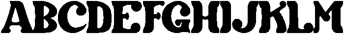 Nocturne-Regular otf (400) Font UPPERCASE