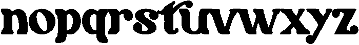 Nocturne-Regular otf (400) Font LOWERCASE