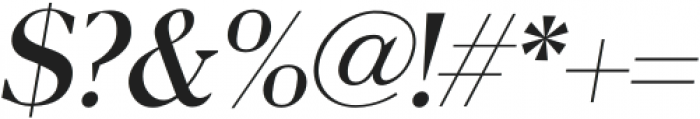 Node Display Medium Italic otf (500) Font OTHER CHARS