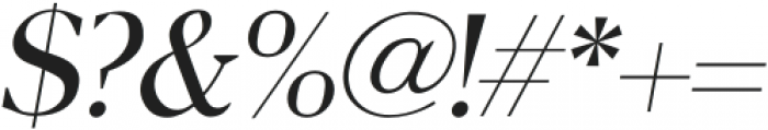 Node Display Regular Italic otf (400) Font OTHER CHARS