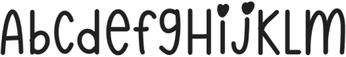 Noemi Regular otf (400) Font UPPERCASE