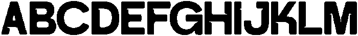 Noffixa Regular otf (400) Font UPPERCASE