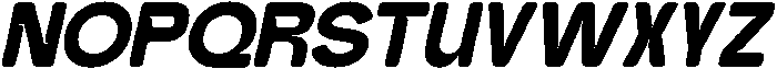 Noffixa Slant otf (400) Font UPPERCASE