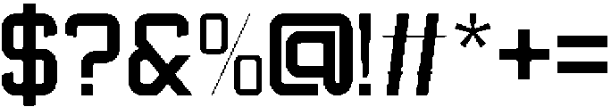 Nofraz otf (400) Font OTHER CHARS