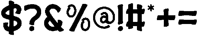 Nofrya Regular otf (400) Font OTHER CHARS