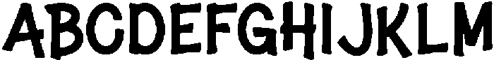 Nofrya Regular otf (400) Font UPPERCASE