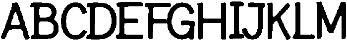 Nofu ttf (400) Font UPPERCASE