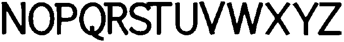 Nofu ttf (400) Font UPPERCASE