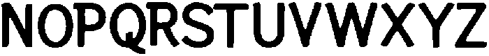 Nofu ttf (400) Font LOWERCASE