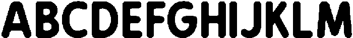 Noggle Regular otf (400) Font UPPERCASE