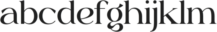 Nogifle otf (400) Font LOWERCASE