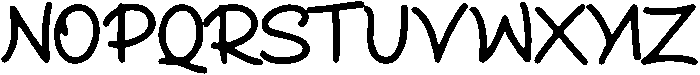 Nogili ttf (400) Font UPPERCASE