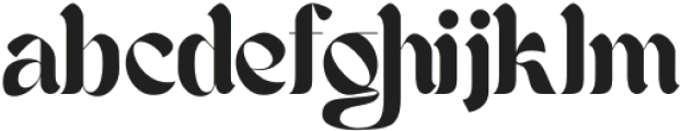 Nognathy Regular otf (400) Font LOWERCASE