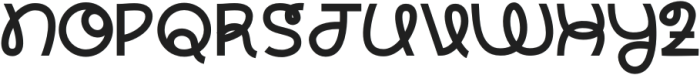 Noguya-Regular otf (400) Font LOWERCASE