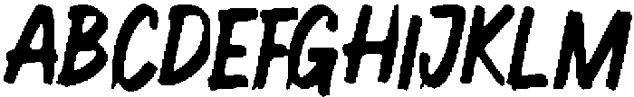 Noho ttf (400) Font UPPERCASE
