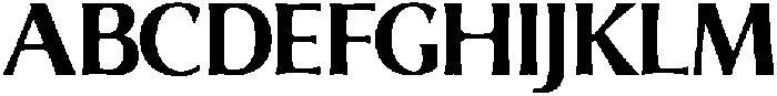 Noir Amour Bold otf (700) Font UPPERCASE