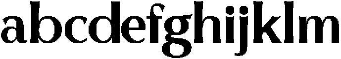 Noir Amour Bold otf (700) FONT